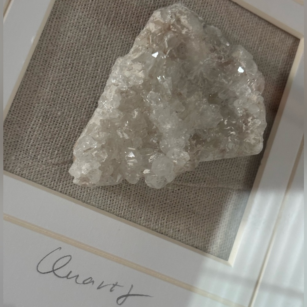Quartz Cluster Gemstone Artwork